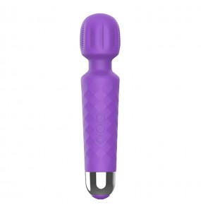 Powerful Cordless Magic Wand Massager (Chargeable - Purple)